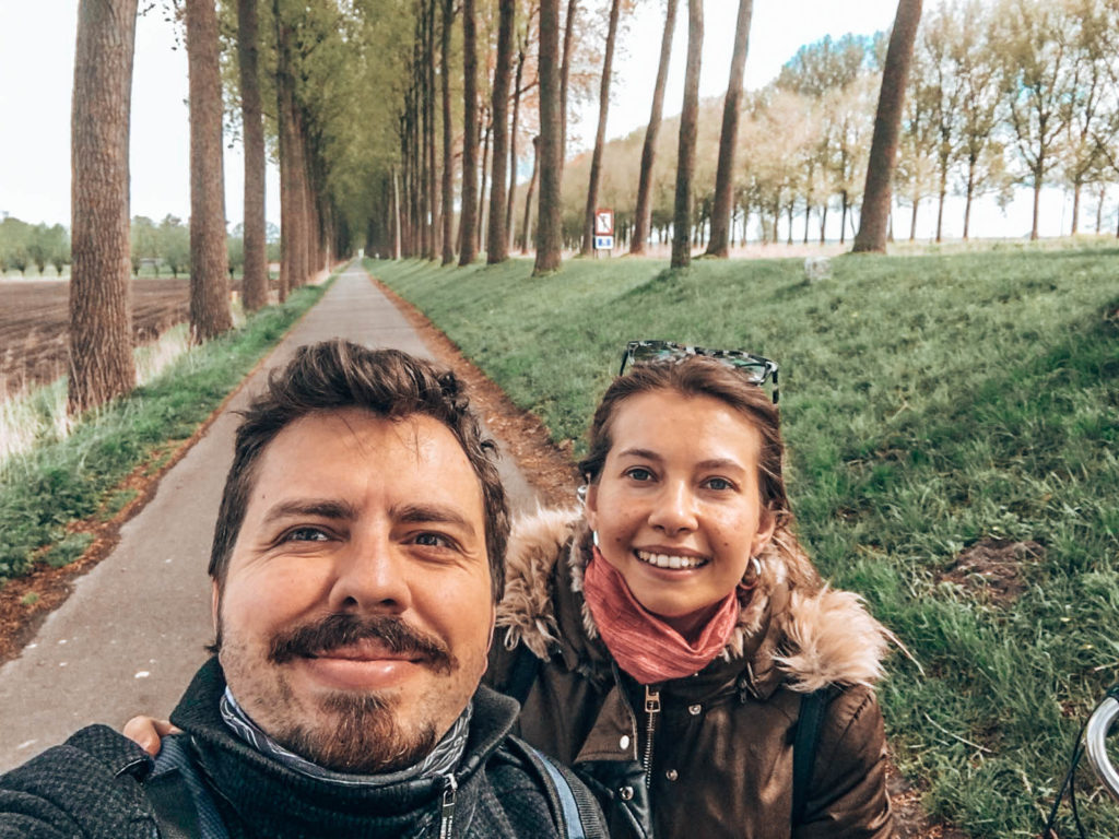Brugge'da Gezilecek Yerler - Brugge - Damme Bisiklet turu yaparken