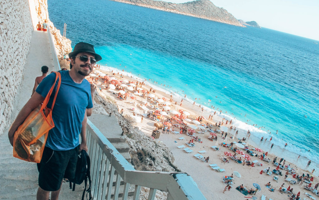  Kaş gezilecek yerler -Kaputaj Plajı