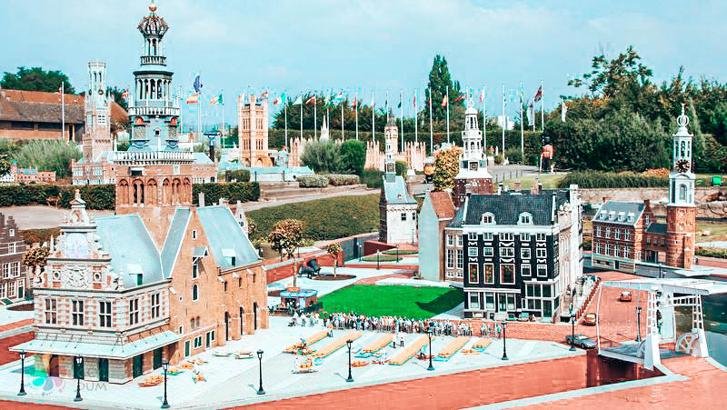 Brüksel'de gezilecek yerler - Mini Europe küçük bir Avrupa gibi dörünüyor
