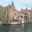 Rozenhoedkaai Bruj Brugge Brugges Belçika Belgium