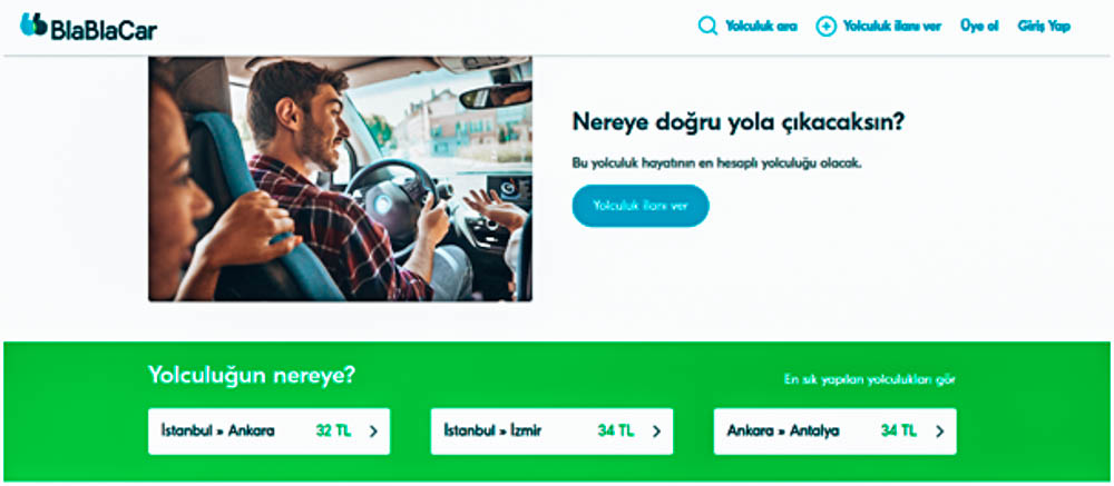 Yurt Dışı İçin En İyi Seyahat Uygulamaları  - Blabala Car- Bu uygulama Türkiye'de de var :)