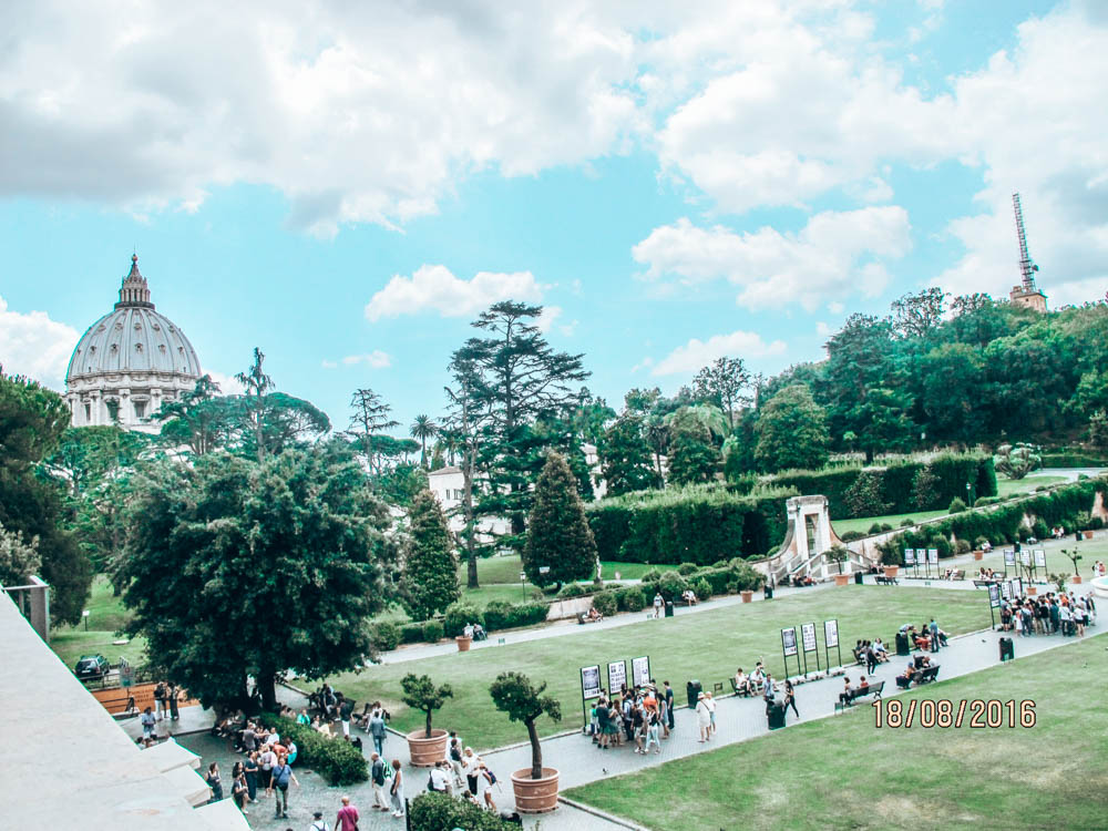 Vatikan Bahçeleri Roma