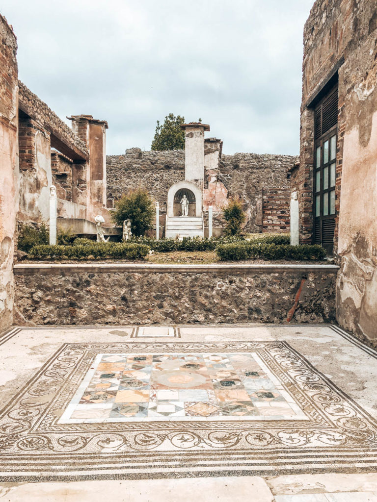 Pompei Evlerindeki Mozaikler