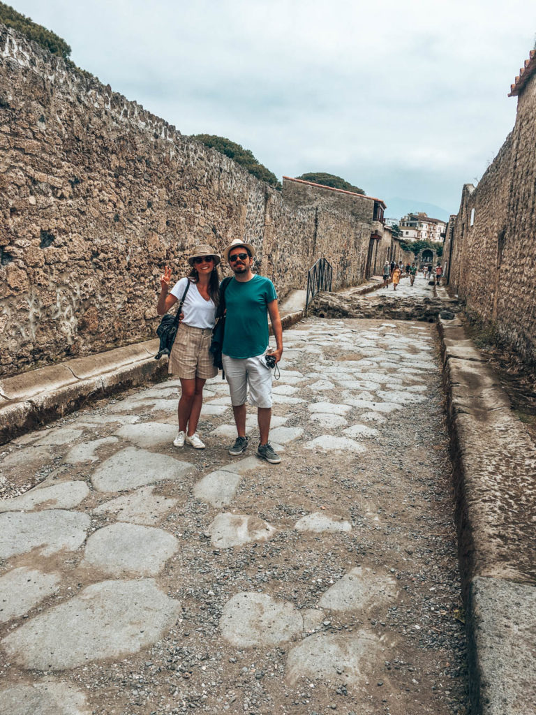 Pompei Sokakları İtalya