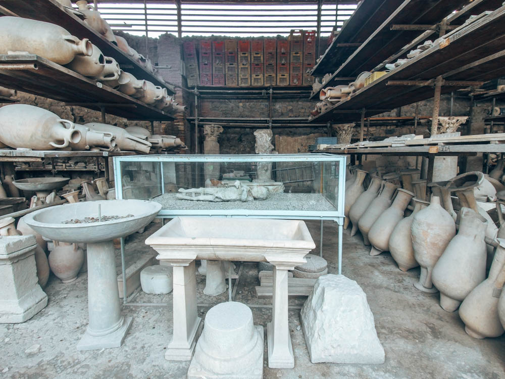 Pompei taşlaşan insanlar